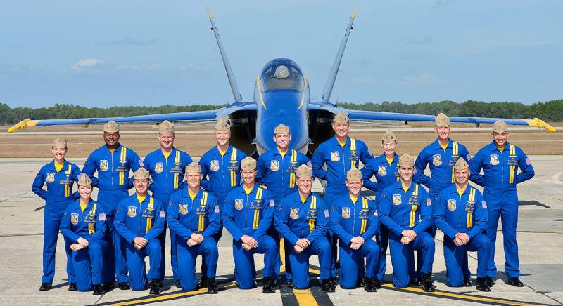 2015 Blue Angels Officers