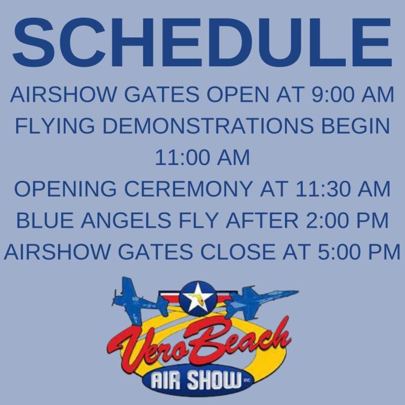 Vero Beach Air Show April 30 May 1, 26 2022