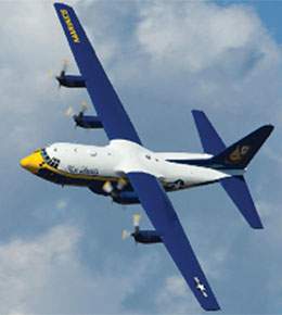 Fat Albert flying